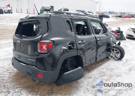 2021 Jeep Renegade Limited 4X4 z USA, uszkodzony, nr VIN ZACNJDD10MPM25163